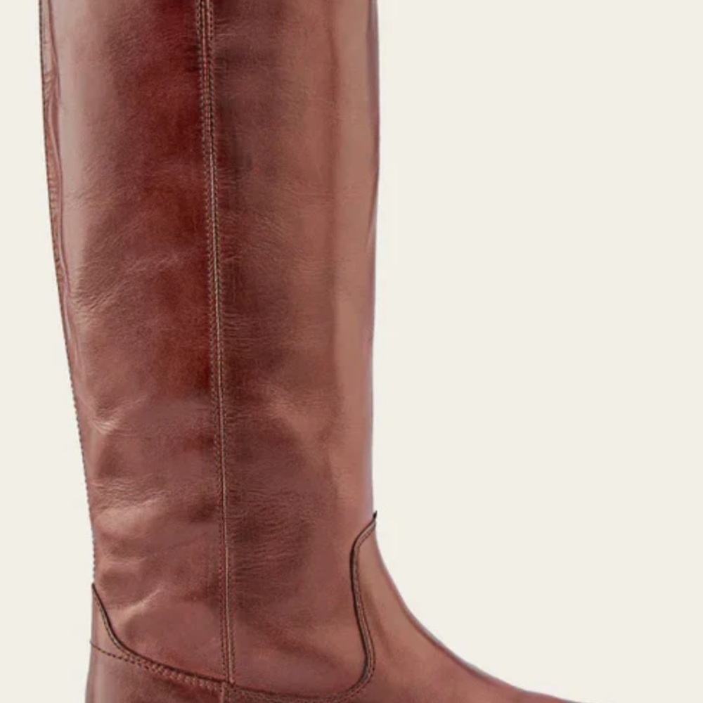 Brown frye Leather Riding Boots Vintage - Picture 5 of 14